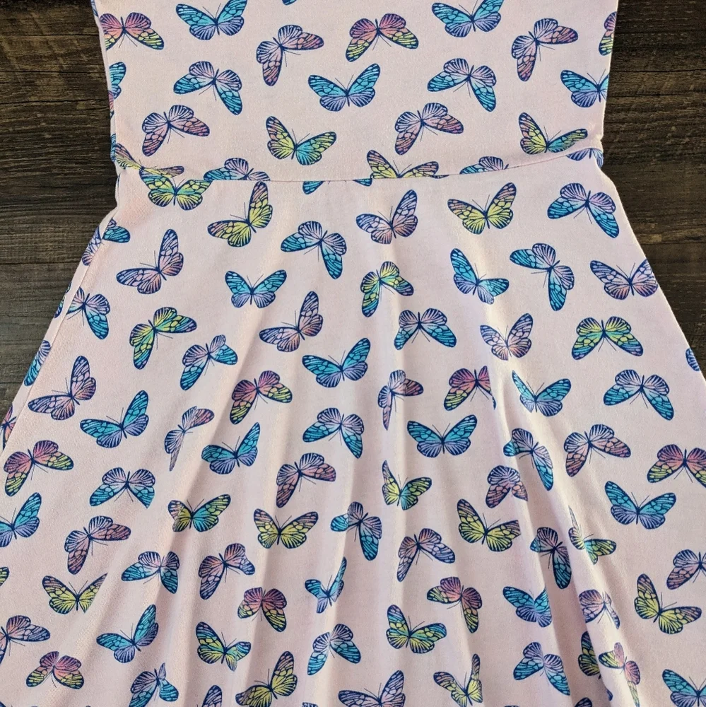Children's Place Pink Butterfly Dress